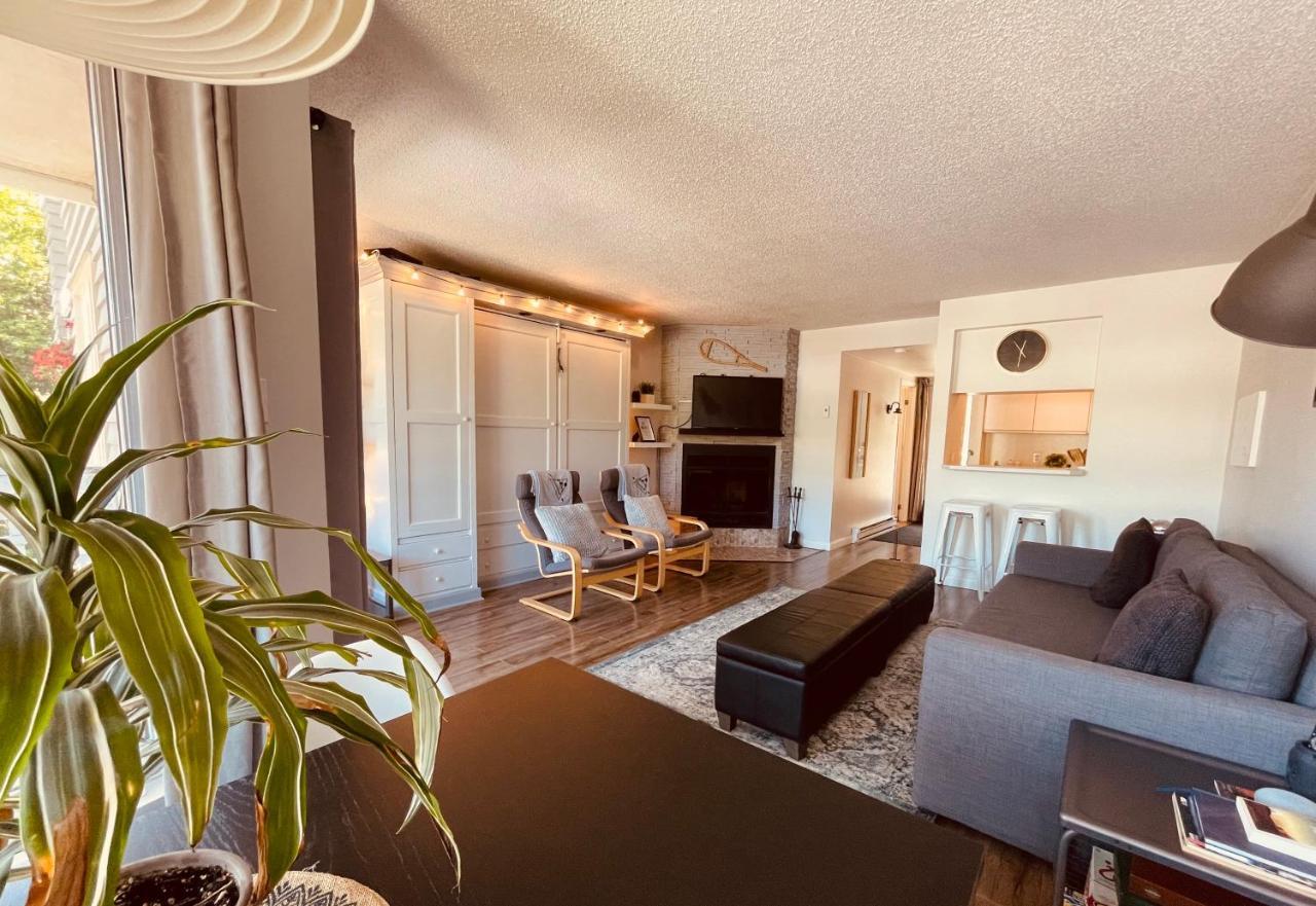 Condo Loft Ski In - Ski Out A Stoneham Eksteriør billede